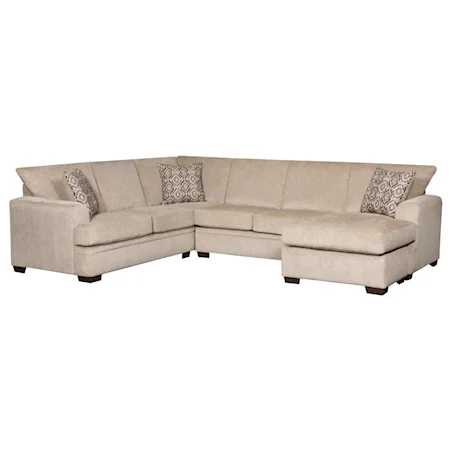 Sectional Sofa with Right Side Chaise